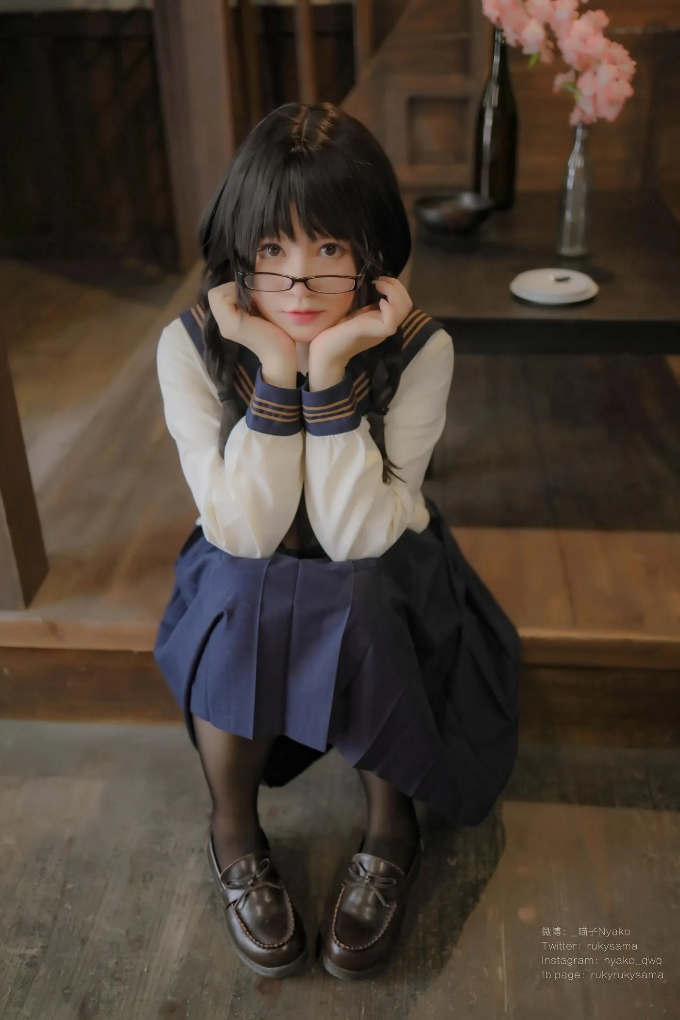 Nyako喵子 – NO.53 痴·女子校生-痴女 [81P]插图1